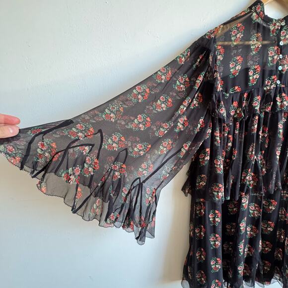 NWT DÔEN Alette Dress in Paisley Bouquet - Picture 4 of 10